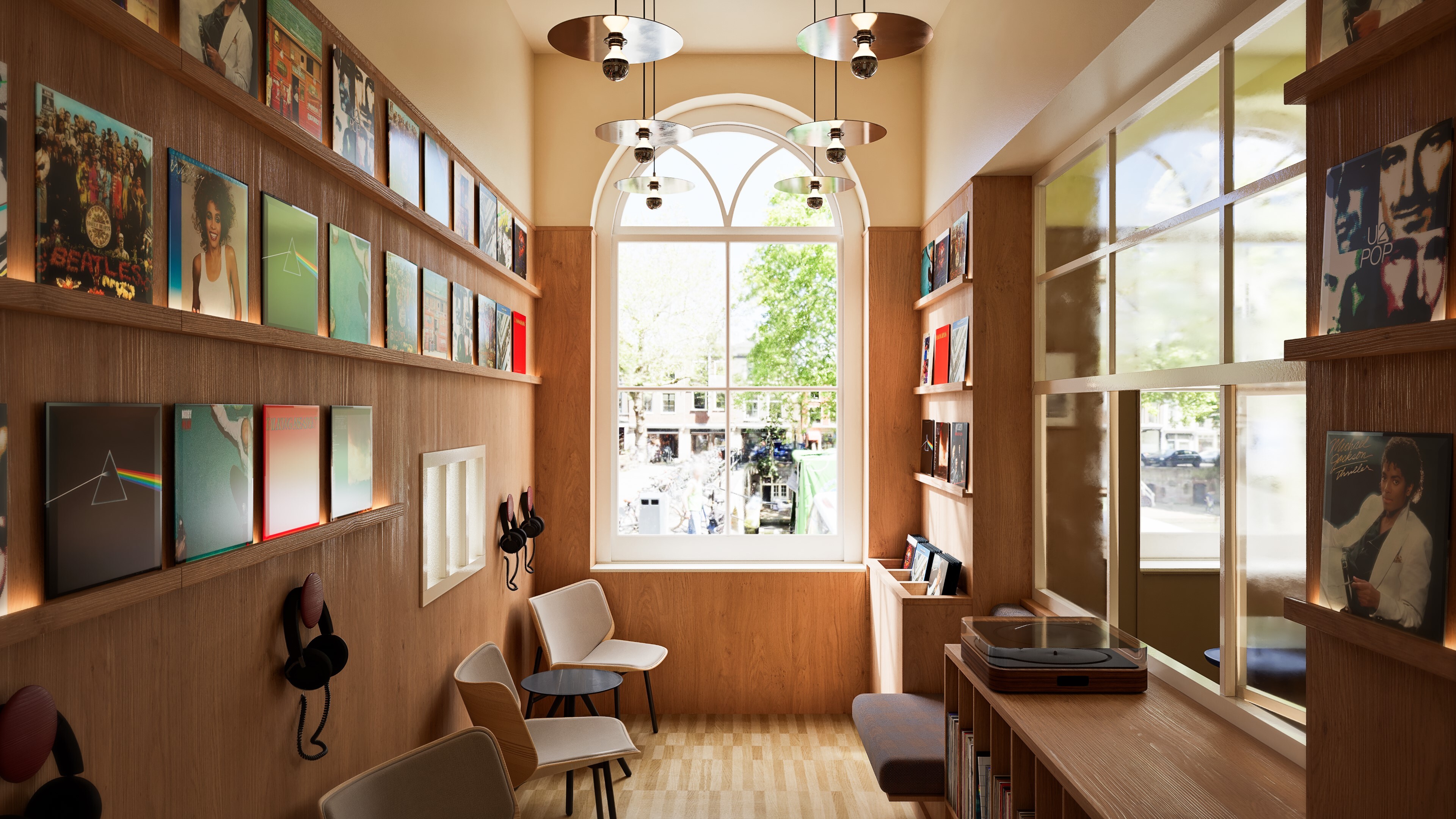 Concsious Hotel Oudegracht Listening Room